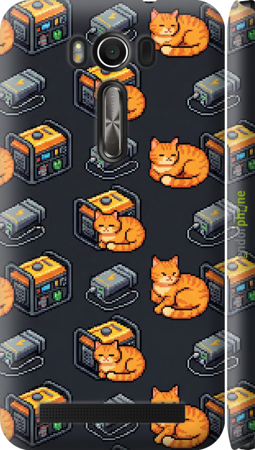 3D пластиковый матовый чехол Autonomous Zone для Asus ZenFone 2 Laser ZE500KL - 6771m-113 изображение 