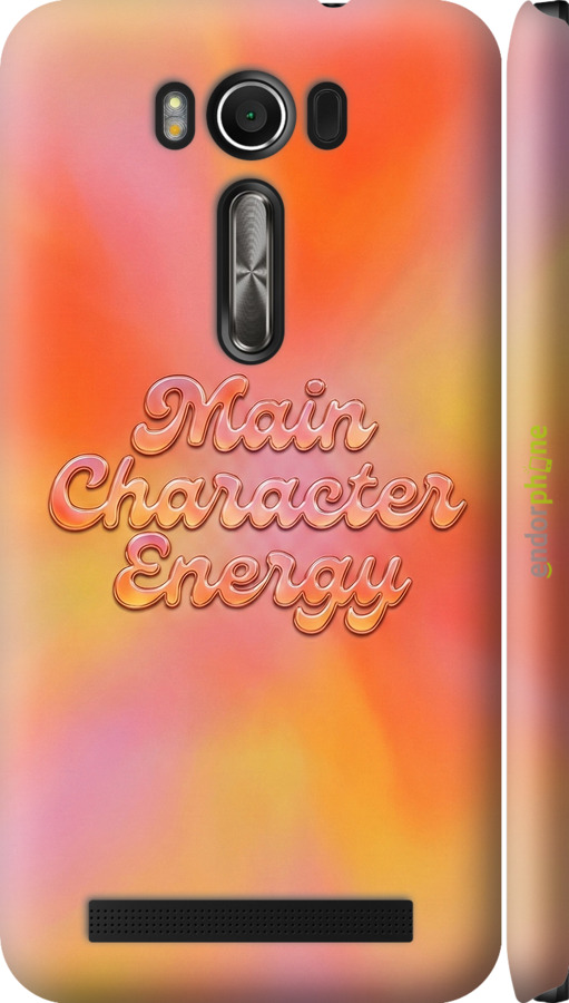 3D пластиковый матовый чехол Aura Gradient Main Character Energy Aesthetic Y2K для Asus ZenFone 2 Laser ZE500KL - 6783m-113 изображение 
