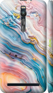 3D пластиковый глянцевый чехол Мрамор красивый для Asus Zenfone 2 ZE551ML - 6376c-122 изображение 