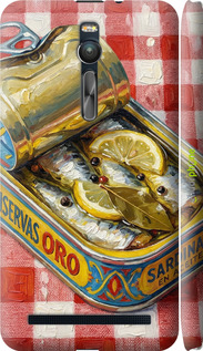 3D пластиковый глянцевый чехол 'Vintage Sardine Tin Phone' для Asus Zenfone 2 ZE551ML изображение 7