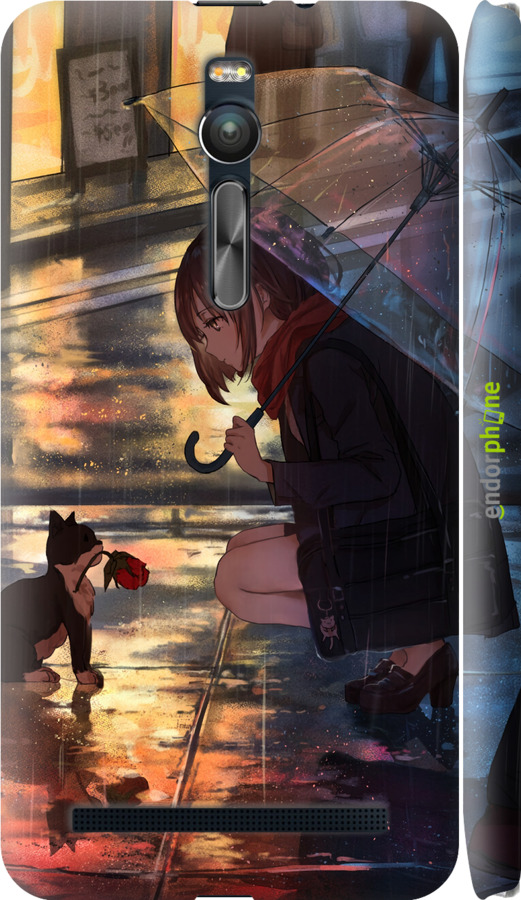 3D пластиковый глянцевый чехол Anime для Asus Zenfone 2 ZE551ML - 6609c-122 изображение 