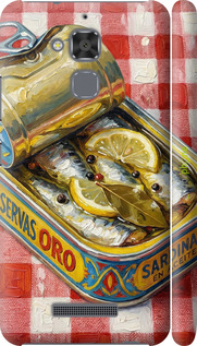 3D пластиковый матовый чехол 'Vintage Sardine Tin Phone' для Asus Zenfone 3 Max ZC520TL изображение 1