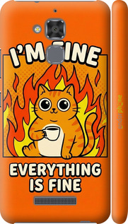 3D пластиковый матовый чехол 'Funny Cat' для Asus Zenfone 3 Max ZC520TL изображение 9