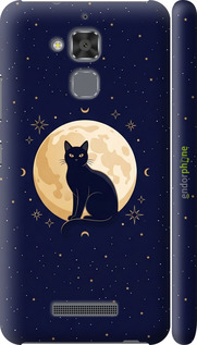 3D пластиковый матовый чехол 'Cute Cat Celestial/Witchy' для Asus Zenfone 3 Max ZC520TL изображение 5