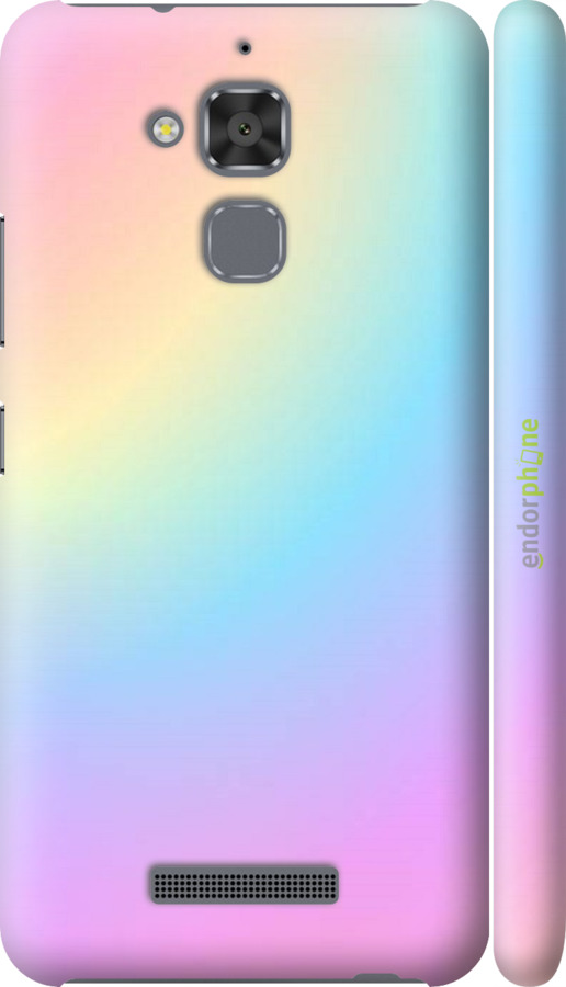 

3D пластиковий матовий чохол "Веселка 2" для Asus Zenfone 3 Max ZC520TL, Рожевий