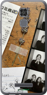 Силіконовий чехол Aesthetic Scrapbook Collage для Asus Zenfone 3 Max ZC520TL - 6773u-442 изображение 