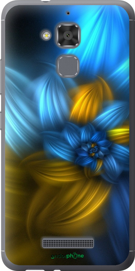 

Силіконовий чохол "Візерунок 46" для Asus Zenfone 3 Max ZC520TL, Синій