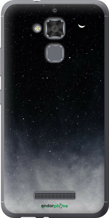 Силіконовий чехол Голубые облака, Голубая луна для Asus Zenfone 3 Max ZC520TL - 6396u-442 изображение 