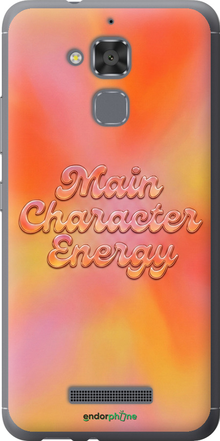 Силиконовый чехол Aura Gradient Main Character Energy Aesthetic Y2K для Asus Zenfone 3 Max ZC520TL - 6783u-442 изображение 