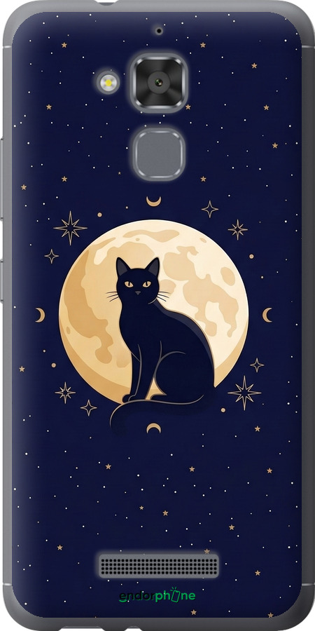 Силиконовый чехол Cute Cat Celestial/Witchy для Asus Zenfone 3 Max ZC520TL - 6787u-442 изображение 