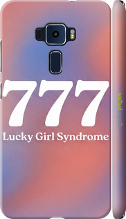 3D пластиковый матовый чехол 'Aesthetic Aura Gradient 777 Lucky Energy' для Asus Zenfone 3 ZE520KL изображение 3