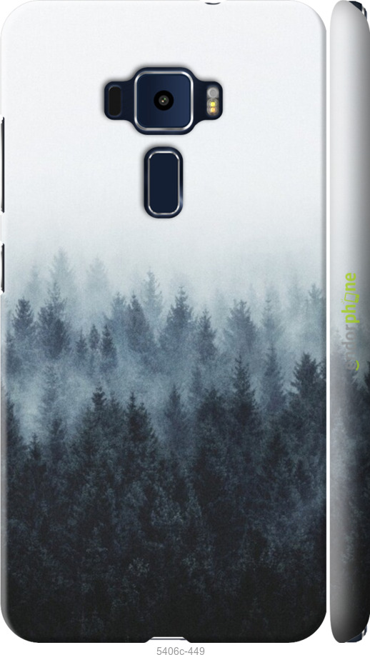 3D пластиковый матовый чехол № 5406 для Asus Zenfone 3 ZE520KL - 5406m-449 изображение 