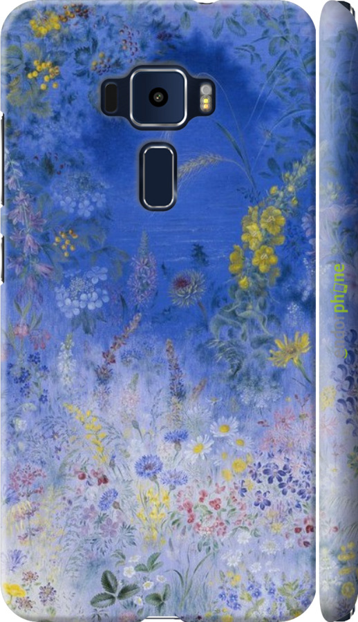 3D пластиковый матовый чехол Билокур для Asus Zenfone 3 ZE520KL - 5908m-449 изображение 