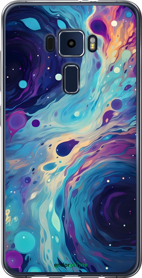 Силиконовый чехол Арт акварель для Asus Zenfone 3 ZE520KL - 6329u-449 изображение 