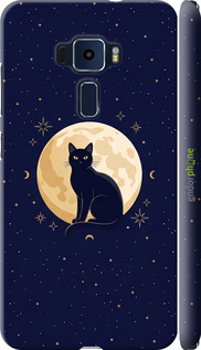 3D пластиковый матовый чехол Cute Cat Celestial/Witchy для Asus Zenfone 3 ZE552KL - 6787m-448 изображение 