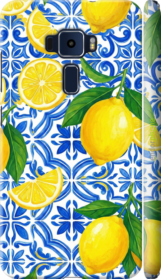 3D пластиковый матовый чехол Grocery Girl Italian Summer для Asus Zenfone 3 ZE552KL - 6766m-448 изображение 