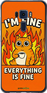 Силіконовий чохол 'Funny Cat' для Asus Zenfone 3 ZE552KL зображення 10