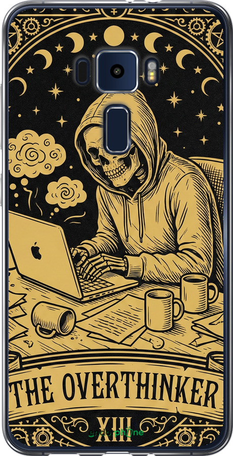 Силиконовый чехол The Overthinker для Asus Zenfone 3 ZE552KL - 6774u-448 изображение 