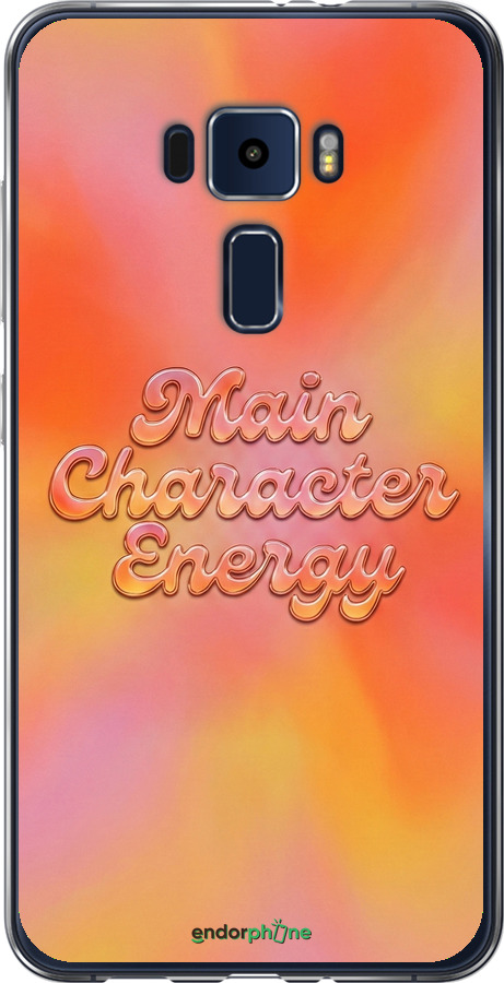 Силиконовый чехол Aura Gradient Main Character Energy Aesthetic Y2K для Asus Zenfone 3 ZE552KL - 6783u-448 изображение 