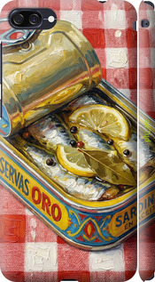 3D пластиковий матовий чехол Vintage Sardine Tin Phone для Asus ZenFone 4 Max ZC520KL - 6772m-1242 изображение 