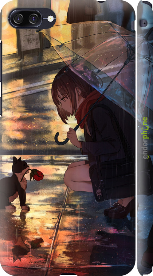 3D пластиковый матовый чехол Anime для Asus ZenFone 4 Max ZC520KL - 6609m-1242 изображение 