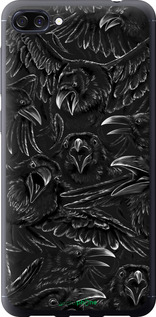 Силиконовый чехол Воронья ярость для Asus ZenFone 4 Max ZC520KL - 6474u-1242 изображение 