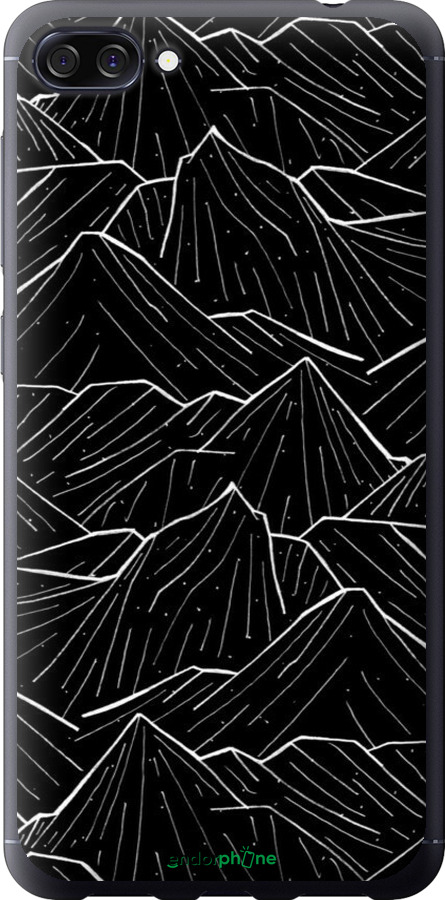 Силіконовий чехол Із зображенням Темних гір для Asus ZenFone 4 Max ZC520KL - 6489u-1242 изображение 