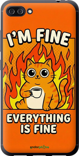 Силиконовый чехол 'Funny Cat' для Asus ZenFone 4 Max ZC554KL изображение 3