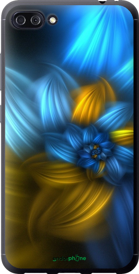 

Силіконовий чохол "Візерунок 46" для Asus ZenFone 4 Max ZC554KL, Синій