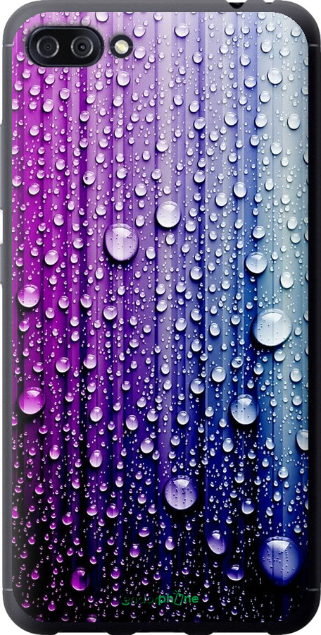

Силіконовий чохол "Краплини води" для Asus ZenFone 4 Max ZC554KL, Синій