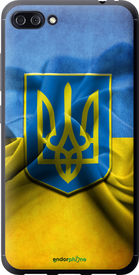 

Силіконовий чохол "Прапор та герб України" для Asus ZenFone 4 Max ZC554KL, Блакитний