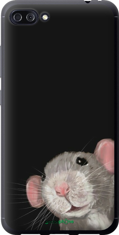 Силиконовый чехол The Peeking Rat для Asus ZenFone 4 Max ZC554KL - 6442u-1035 изображение 