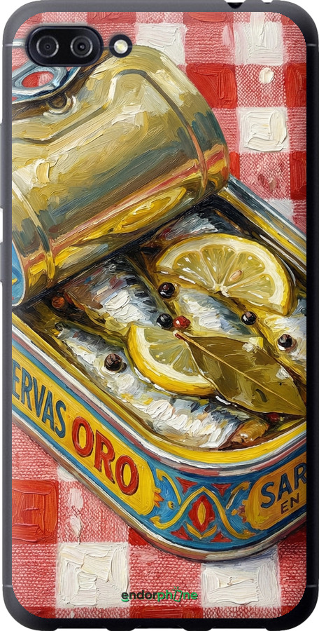 Силіконовий чехол Vintage Sardine Tin Phone для Asus ZenFone 4 Max ZC554KL - 6772u-1035 изображение 