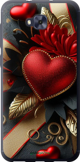 Силиконовый чехол Сердечки v2 для Asus ZENFONE 4 SELFIE / ZD553KL - 5832u-1241 изображение 