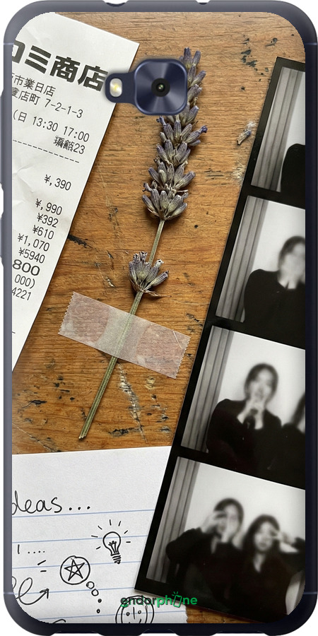 Силиконовый чехол Aesthetic Scrapbook Collage для Asus ZENFONE 4 SELFIE / ZD553KL - 6773u-1241 изображение 