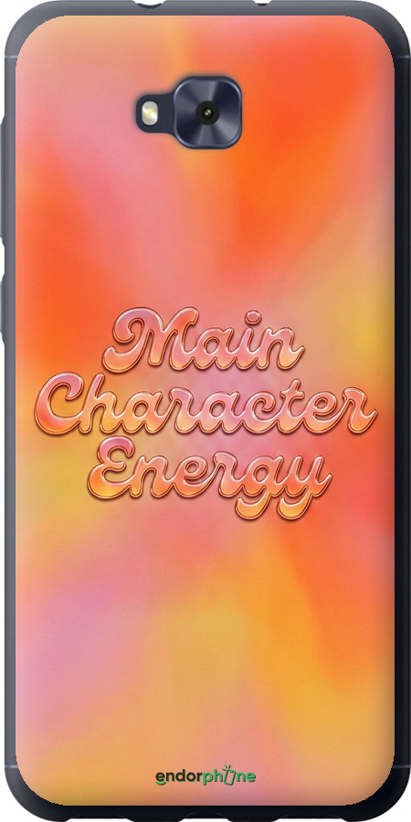 Силиконовый чехол Aura Gradient Main Character Energy Aesthetic Y2K для Asus ZENFONE 4 SELFIE / ZD553KL - 6783u-1241 изображение 