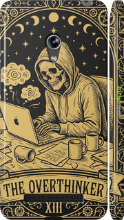 3D пластиковый глянцевый чехол 'The Overthinker' для Asus Zenfone 5 изображение 1