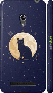 3D пластиковый глянцевый чехол 'Cute Cat Celestial/Witchy' для Asus Zenfone 5 изображение 9