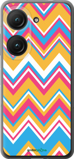 Силиконовый чехол Шеврон v2 для Asus Zenfone 9 - 1057u-2842 изображение 