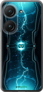 Силиконовый чехол Молнии в цилиндре для Asus Zenfone 9 - 120u-2842 изображение 