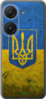 Силиконовый чехол Флаг и герб Украины 2 для Asus Zenfone 9 - 378u-2842 изображение 
