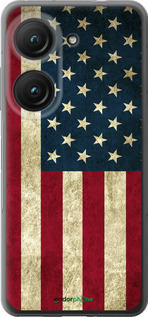 Силиконовый чехол Флаг США для Asus Zenfone 9 - 395u-2842 изображение 