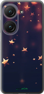 Силиконовый чехол Падающие звезды для Asus Zenfone 9 - 3974u-2842 изображение 