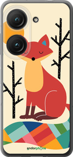 Силіконовий чехол Rainbow fox для Asus Zenfone 9 - 4010u-2842 изображение 