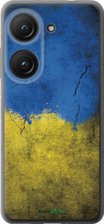 Силиконовый чехол Флаг Украины 2 для Asus Zenfone 9 - 401u-2842 изображение 