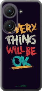 Силиконовый чехол Все будет хорошо для Asus Zenfone 9 - 4068u-2842 изображение 