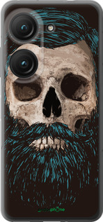 Силиконовый чехол Череп с бородой для Asus Zenfone 9 - 4102u-2842 изображение 
