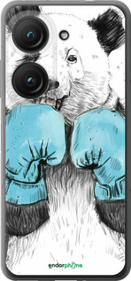 Силіконовий чехол Панда-боксер для Asus Zenfone 9 - 4104u-2842 изображение 