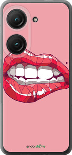 Силиконовый чехол Sexy lips для Asus Zenfone 9 - 4174u-2842 изображение 