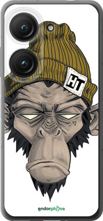 Силиконовый чехол Обезьяна в шапке для Asus Zenfone 9 - 4183u-2842 изображение 